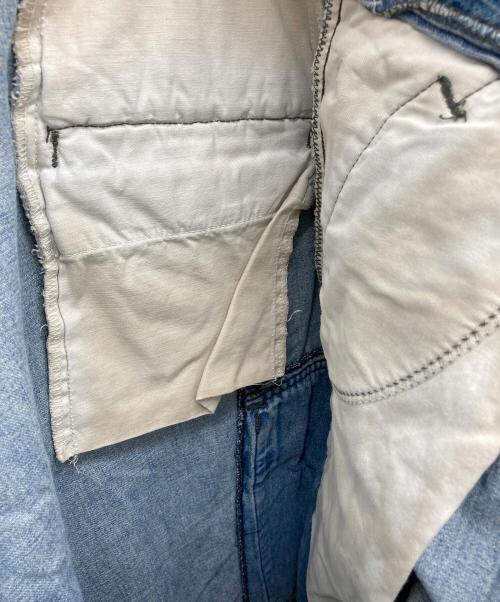 RRL（ダブルアールエル）RRL (ダブルアールエル) デニムカーゴハーフパンツ 初期三ツ星タグ インディゴ サイズ:34の古着・服飾アイテム