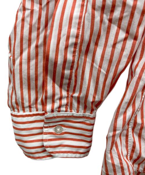 BROOKS BROTHERS（ブルックスブラザーズ）BROOKS BROTHERS (ブルックスブラザーズ) ストライプボタンダウンシャツ MAKERS レッド サイズ:16-Rの古着・服飾アイテム