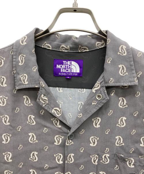 THE NORTH FACE（ザ ノース フェイス）THE NORTH FACE (ザ ノース フェイス) ペイズリープリントシャツ グレー サイズ:Sの古着・服飾アイテム