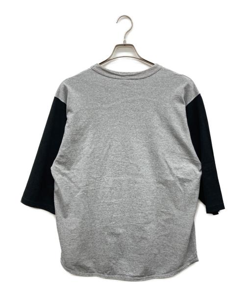 SEDAN ALL-PURPOSE（セダンオールパーパス）SEDAN ALL-PURPOSE (セダンオールパーパス) BASEBALL TEE グレー サイズ:Mの古着・服飾アイテム