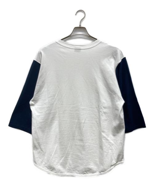SEDAN ALL-PURPOSE（セダンオールパーパス）SEDAN ALL-PURPOSE (セダンオールパーパス) BASEBALL TEE ホワイト サイズ:Mの古着・服飾アイテム