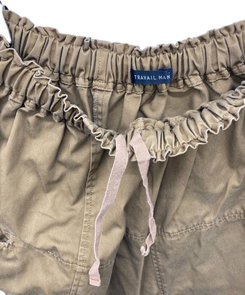 TRAVAIL MANUEL（トラバイユマニュアル）TRAVAIL MANUEL (トラバイユマニュアル) コンパクトチノシャムパンツ カーキ サイズ:Mの古着・服飾アイテム