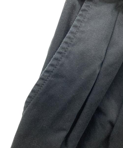 TRAVAIL MANUEL（トラバイユマニュアル）TRAVAIL MANUEL (トラバイユマニュアル) コンパクトチノシャムパンツ ブラック サイズ:Mの古着・服飾アイテム