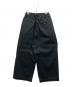 TRAVAIL MANUEL (トラバイユマニュアル) コンパクトチノシャムパンツ ブラック サイズ:M：5000円