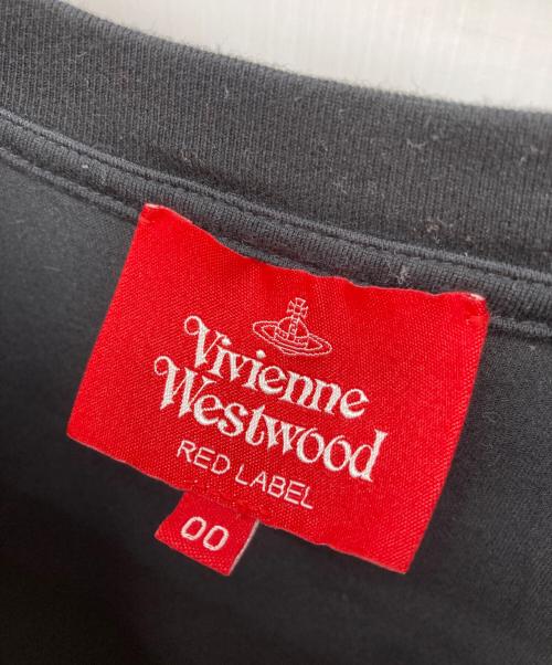 Vivienne Westwood（ヴィヴィアンウエストウッド）Vivienne Westwood (ヴィヴィアンウエストウッド) ハートプリントワンピース ブラック サイズ:00の古着・服飾アイテム