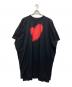 Vivienne Westwood（ヴィヴィアンウエストウッド）の古着「ハートプリントワンピース」｜ブラック