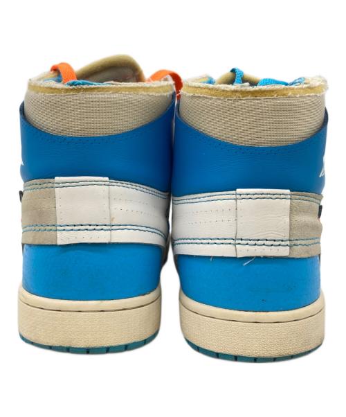 NIKE（ナイキ）NIKE (ナイキ) OFFWHITE (オフホワイト) Air Jordan 1 High UNC Powder Blue ブルー サイズ:US11の古着・服飾アイテム