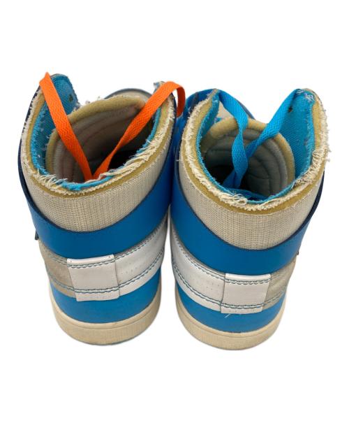 NIKE（ナイキ）NIKE (ナイキ) OFFWHITE (オフホワイト) Air Jordan 1 High UNC Powder Blue ブルー サイズ:US11の古着・服飾アイテム