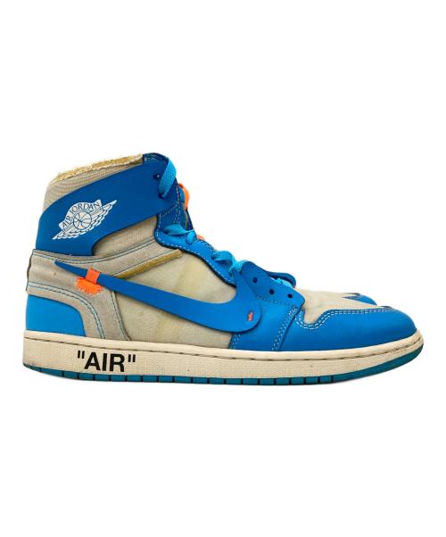 NIKE（ナイキ）NIKE (ナイキ) OFFWHITE (オフホワイト) Air Jordan 1 High UNC Powder Blue ブルー サイズ:US11の古着・服飾アイテム