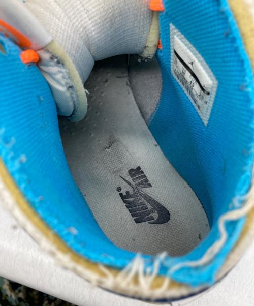 NIKE（ナイキ）NIKE (ナイキ) OFFWHITE (オフホワイト) Air Jordan 1 High UNC Powder Blue ブルー サイズ:US11の古着・服飾アイテム