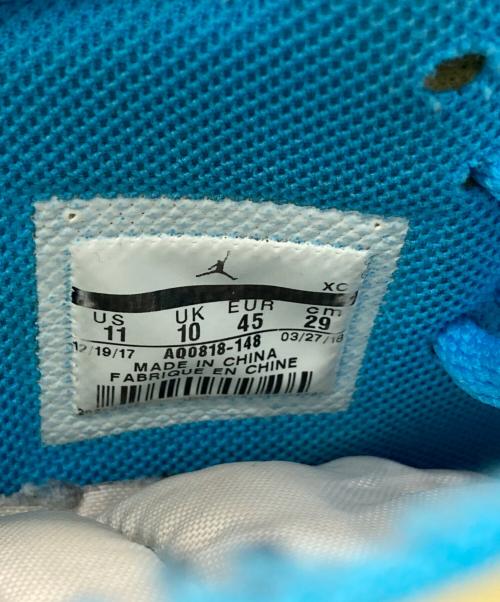 NIKE（ナイキ）NIKE (ナイキ) OFFWHITE (オフホワイト) Air Jordan 1 High UNC Powder Blue ブルー サイズ:US11の古着・服飾アイテム