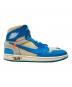 中古・古着 NIKE (ナイキ) OFFWHITE (オフホワイト) Air Jordan 1 High UNC Powder Blue ブルー サイズ:US11：60000円