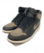 NIKEナイキ）の古着「AIR JORDAN 1 HIGH OG “ALOM」｜ブラウン×ブラック