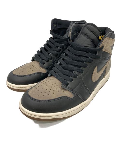 NIKE（ナイキ）NIKE (ナイキ) AIR JORDAN 1 HIGH OG “ALOM ブラウン×ブラック サイズ:UK9の古着・服飾アイテム
