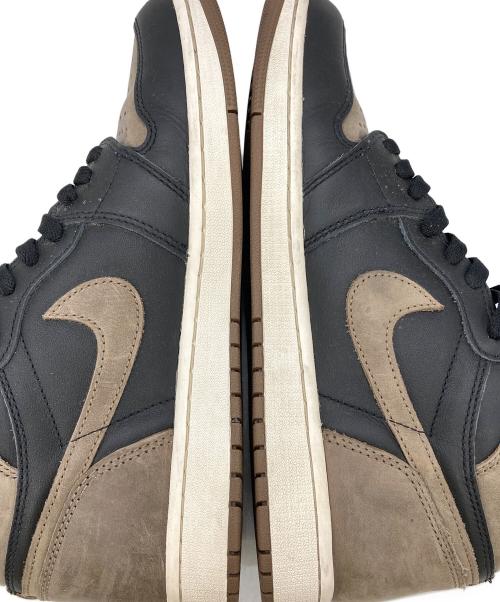 NIKE（ナイキ）NIKE (ナイキ) AIR JORDAN 1 HIGH OG “ALOM ブラウン×ブラック サイズ:UK9の古着・服飾アイテム