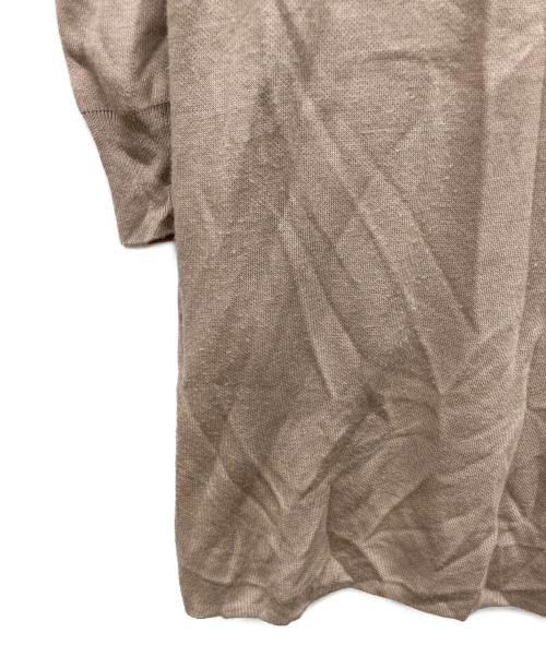 ADEAM（アディアム）ADEAM (アディアム) フーディワンピース ベージュの古着・服飾アイテム