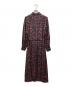 allureville (アルアバイル) ドットオンフラワーシャツワンピース ブラック サイズ:2：8000円
