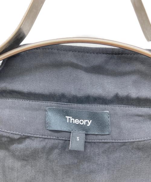 theory（セオリー）theory (セオリー) ウォッシャブル ロングスリーブシャツ ブラック サイズ:Sの古着・服飾アイテム