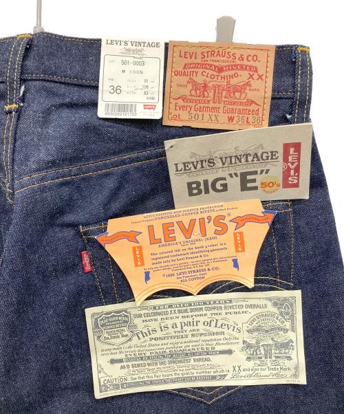 LEVI'S（リーバイス）LEVI'S (リーバイス) デニムパンツ バレンシア工場製 55年モデル  インディゴ サイズ:36×36 未使用品の古着・服飾アイテム