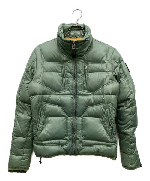 DIESEL（ディーゼル）DIESEL (ディーゼル) ダウンジャケット グリーン サイズ:Mの古着・服飾アイテム