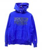 Champion REVERSE WEAVEチャンピオン リバース ウィーブ）の古着「プリントパーカー」｜ブルー
