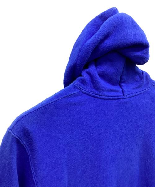 Champion REVERSE WEAVE（チャンピオン リバース ウィーブ）Champion REVERSE WEAVE (チャンピオン リバース ウィーブ) プリントパーカー ブルー サイズ:Lの古着・服飾アイテム