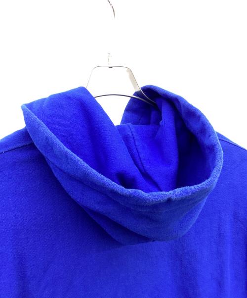 Champion REVERSE WEAVE（チャンピオン リバース ウィーブ）Champion REVERSE WEAVE (チャンピオン リバース ウィーブ) プリントパーカー ブルー サイズ:Lの古着・服飾アイテム