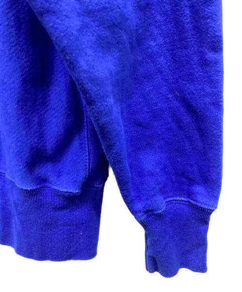 Champion REVERSE WEAVE（チャンピオン リバース ウィーブ）Champion REVERSE WEAVE (チャンピオン リバース ウィーブ) プリントパーカー ブルー サイズ:Lの古着・服飾アイテム