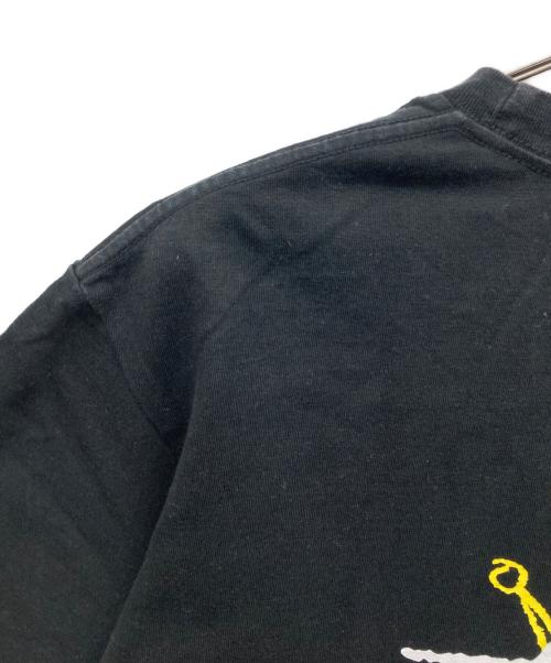 stussy（ステューシー）stussy (ステューシー) プリントTシャツ ブルー サイズ:Lの古着・服飾アイテム
