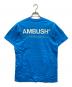 AMBUSH (アンブッシュ) 半袖カットソー ブルー サイズ:3：5000円