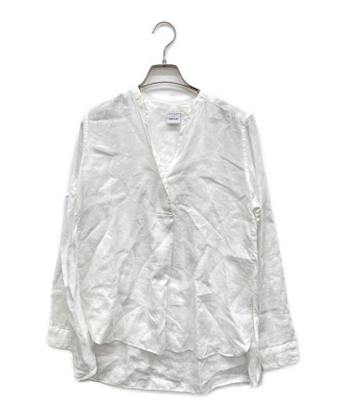 ASPESI（アスペジ）ASPESI (アスペジ) リネンスキッパーシャツ ホワイト サイズ:40の古着・服飾アイテム