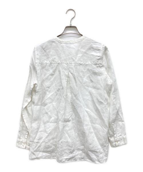 ASPESI（アスペジ）ASPESI (アスペジ) リネンスキッパーシャツ ホワイト サイズ:40の古着・服飾アイテム