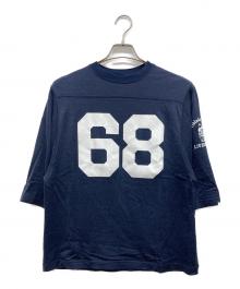 Oblada（オブラダ）の古着「フットボールTシャツ」｜ネイビー
