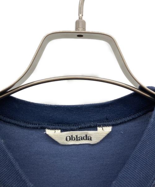 Oblada（オブラダ）oblada (オブラダ) フットボールTシャツ ネイビー サイズ:Freeの古着・服飾アイテム