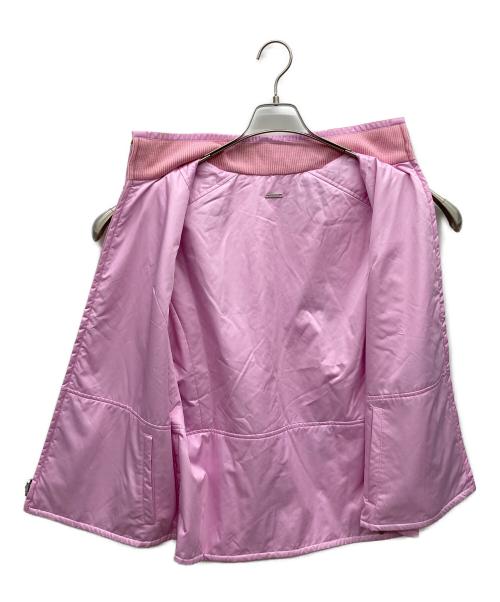 LEONARD SPORT（レオナール スポーツ）LEONARD SPORT (レオナール スポーツ) 総柄リバーシブルベスト ピンク サイズ:42の古着・服飾アイテム