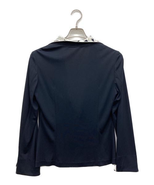 LEONARD FASHION（レオナールファッション）LEONARD FASHION (レオナールファッション) ジャージ1Bジャケット ブラック サイズ:Ｌの古着・服飾アイテム