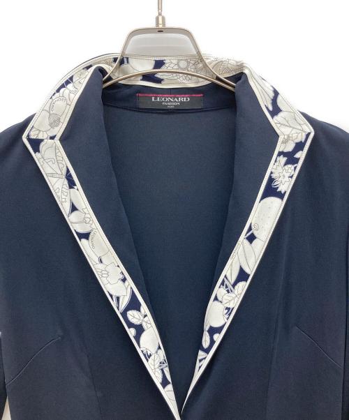 LEONARD FASHION（レオナールファッション）LEONARD FASHION (レオナールファッション) ジャージ1Bジャケット ブラック サイズ:Ｌの古着・服飾アイテム