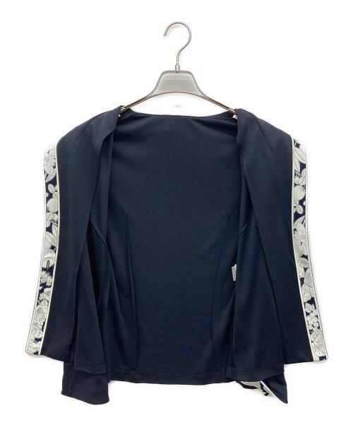 LEONARD FASHION（レオナールファッション）LEONARD FASHION (レオナールファッション) ジャージ1Bジャケット ブラック サイズ:Ｌの古着・服飾アイテム