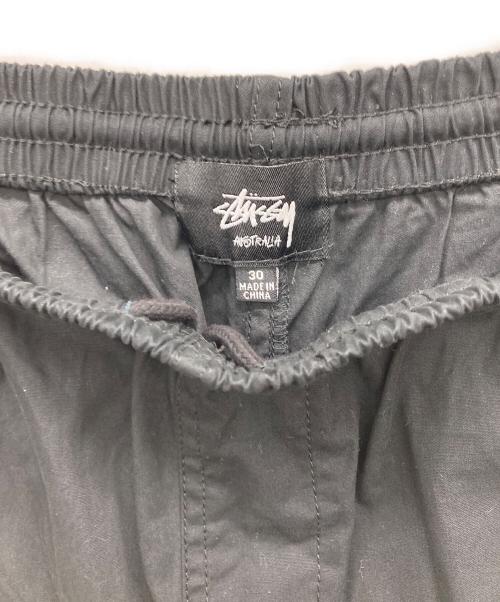 stussy（ステューシー）stussy (ステューシー) ビーチショートパンツ ブラック サイズ:W30の古着・服飾アイテム