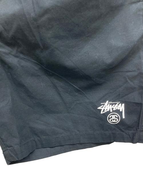 stussy（ステューシー）stussy (ステューシー) ビーチショートパンツ ブラック サイズ:W30の古着・服飾アイテム