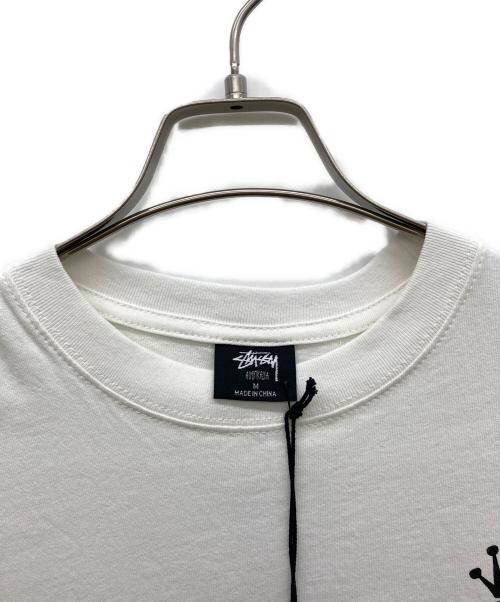 stussy（ステューシー）stussy (ステューシー) BIG S LCB T-Shirt ホワイト サイズ:Ｍの古着・服飾アイテム