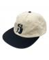stussy（ステューシー）の古着「S Low Pro Cap」｜ホワイト