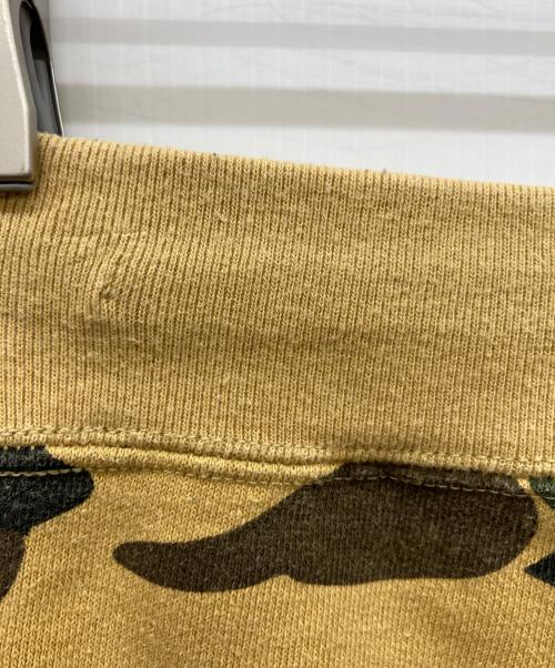 A BATHING APE（アベイシングエイプ）A BATHING APE (アベイシングエイプ) A BATHING APE 1st Camo Shark Slim Sweatpants カーキ サイズ:XSの古着・服飾アイテム