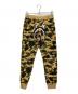 A BATHING APE（アベイシングエイプ）の古着「A BATHING APE 1st Camo Shark Slim Sweatpants」｜カーキ