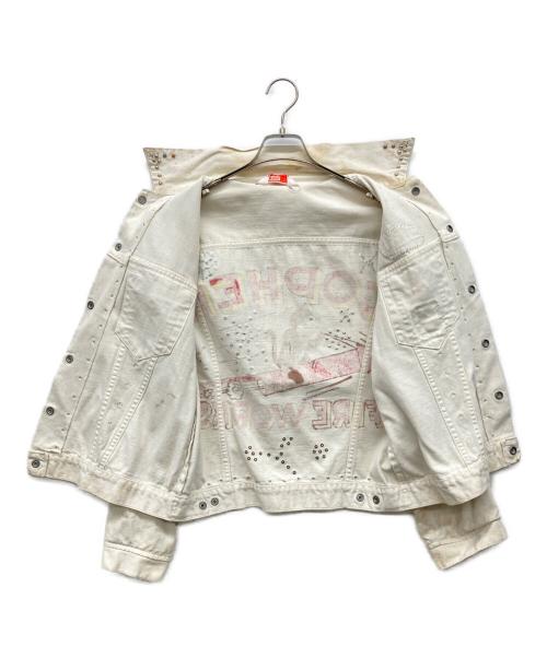 LEVI'S（リーバイス）LEVI'S (リーバイス) デニムジャケット ホワイト サイズ:42の古着・服飾アイテム
