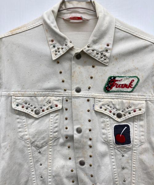 LEVI'S（リーバイス）LEVI'S (リーバイス) デニムジャケット ホワイト サイズ:42の古着・服飾アイテム