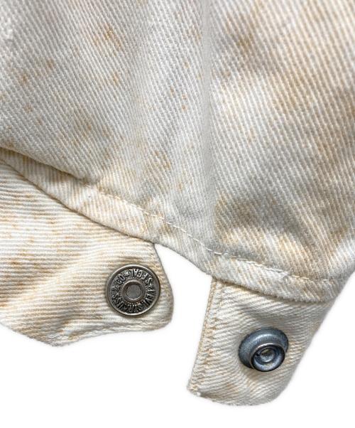 LEVI'S（リーバイス）LEVI'S (リーバイス) デニムジャケット ホワイト サイズ:42の古着・服飾アイテム