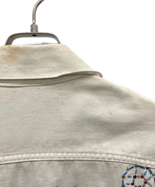 LEVI'S（リーバイス）LEVI'S (リーバイス) デニムジャケット ホワイト サイズ:42の古着・服飾アイテム