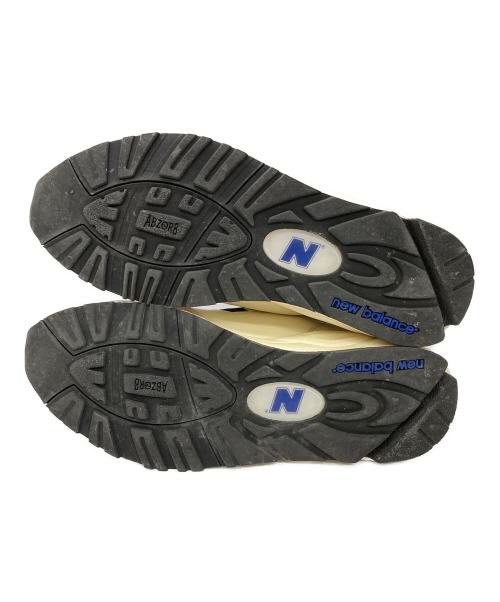 NEW BALANCE（ニューバランス）NEW BALANCE (ニューバランス) スニーカー　 アイボリー×ブルー サイズ:08 1/2 USの古着・服飾アイテム