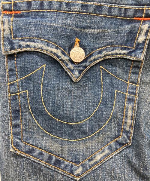 TRUE RELIGION（トゥルー レリジョン）TRUE RELIGION (トゥルー レリジョン) フレアデニム インディゴ サイズ:ROW34 SEAT33の古着・服飾アイテム